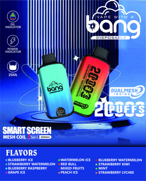 bang dualmesh電子煙